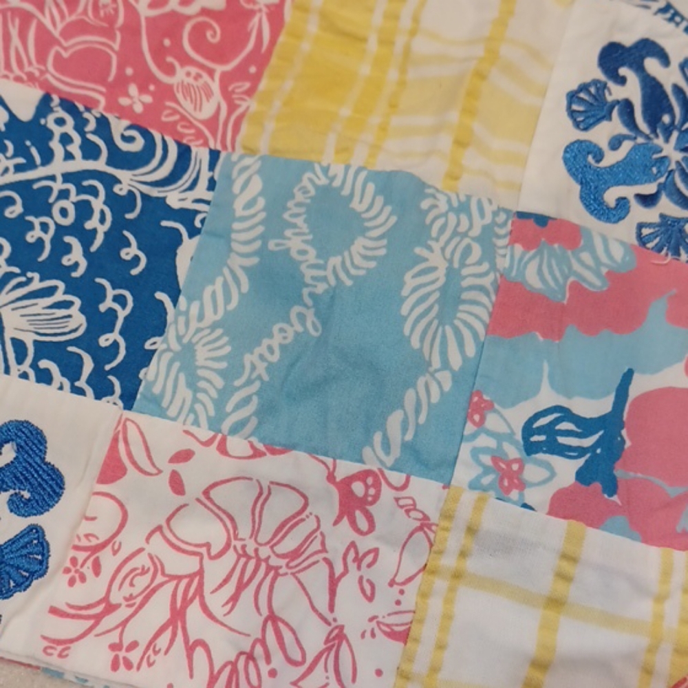 Lilly Pulitzer Sewn Patchwork Skort - image 2